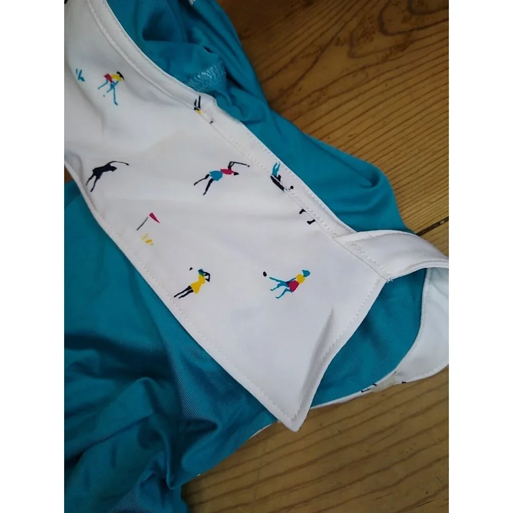 IZOD Golf SwingFlex Tank Top Womens XL Turquoise Sleeveless Activewear NWT - Picture 10 of 10